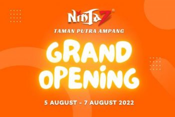 Ninjaz-Opening-Promotion-at-Taman-Putra-Ampang-350x235 - Computer Accessories Electronics & Computers IT Gadgets Accessories Mobile Phone Promotions & Freebies Selangor 