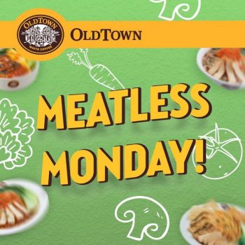 OLDTOWN-White-Coffee-Meatless-Monday-Promo-350x350 - Beverages Food , Restaurant & Pub Johor Kedah Kelantan Kuala Lumpur Melaka Negeri Sembilan Pahang Penang Perak Perlis Promotions & Freebies Putrajaya Sabah Sarawak Selangor Terengganu 