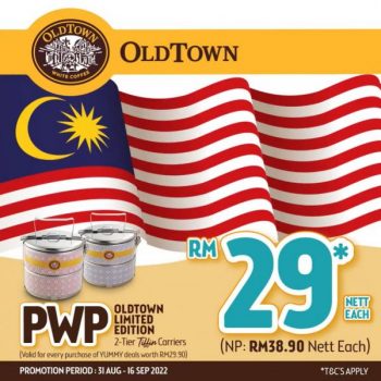 Oldtown-Tiffin-Carriers-Merdeka-Promotion-350x350 - Beverages Food , Restaurant & Pub Johor Kedah Kelantan Kuala Lumpur Melaka Negeri Sembilan Pahang Penang Perak Perlis Promotions & Freebies Putrajaya Sabah Sarawak Selangor Terengganu 