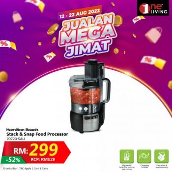 One-Living-Jualan-Mega-Jimat-Promotion-19-350x350 - Electronics & Computers Home Appliances Johor Kedah Kelantan Kitchen Appliances Kuala Lumpur Melaka Negeri Sembilan Online Store Pahang Penang Perak Perlis Promotions & Freebies Putrajaya Sabah Sarawak Selangor Terengganu 