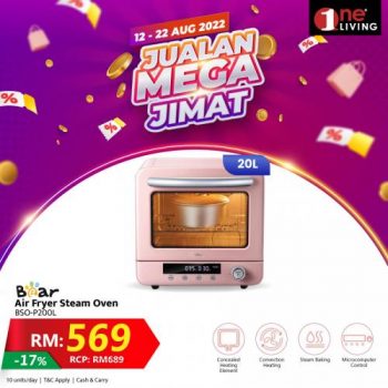 One-Living-Jualan-Mega-Jimat-Promotion-25-350x350 - Electronics & Computers Home Appliances Johor Kedah Kelantan Kitchen Appliances Kuala Lumpur Melaka Negeri Sembilan Online Store Pahang Penang Perak Perlis Promotions & Freebies Putrajaya Sabah Sarawak Selangor Terengganu 