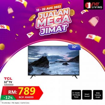 One-Living-Jualan-Mega-Jimat-Promotion-3-350x350 - Electronics & Computers Home Appliances Johor Kedah Kelantan Kitchen Appliances Kuala Lumpur Melaka Negeri Sembilan Online Store Pahang Penang Perak Perlis Promotions & Freebies Putrajaya Sabah Sarawak Selangor Terengganu 