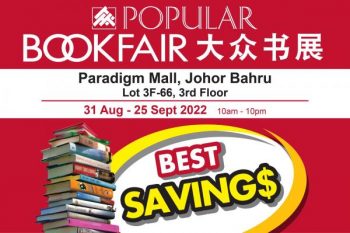 POPULAR-Book-Fair-Sale-at-Paradigm-Mall-Johor-Bahru-350x233 - Books & Magazines Johor Malaysia Sales Stationery 