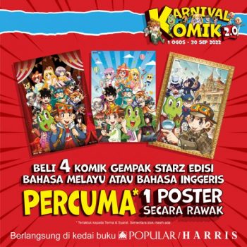 POPULAR-Comic-Carnival-Sale-3-350x350 - Books & Magazines Kuala Lumpur Malaysia Sales Selangor Stationery 