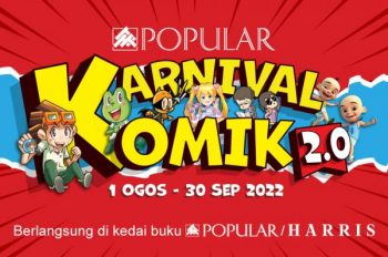 POPULAR-Comic-Carnival-Sale-350x232 - Books & Magazines Kuala Lumpur Malaysia Sales Selangor Stationery 