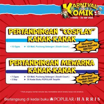 POPULAR-Comic-Carnival-Sale-6-350x350 - Books & Magazines Kuala Lumpur Malaysia Sales Selangor Stationery 