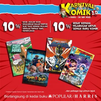 POPULAR-Comic-Carnival-Sale-8-350x350 - Books & Magazines Kuala Lumpur Malaysia Sales Selangor Stationery 