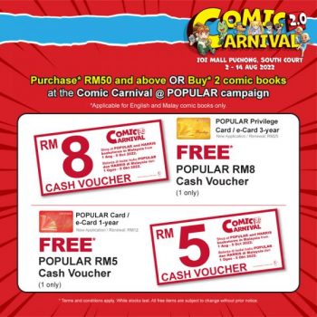 POPULAR-Comic-Carnival-Sale-at-IOI-Mall-Puchong-4-350x350 - Books & Magazines Malaysia Sales Selangor Stationery 