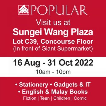 POPULAR-Special-Promotion-at-Sungei-Wang-Plaza-350x350 - Books & Magazines Kuala Lumpur Promotions & Freebies Selangor Stationery 