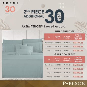 Parkson-AKEMI-Promotion-3-350x350 - Beddings Furniture Home & Garden & Tools Home Decor Johor Kedah Kelantan Kuala Lumpur Melaka Negeri Sembilan Pahang Penang Perak Perlis Promotions & Freebies Putrajaya Selangor Terengganu 