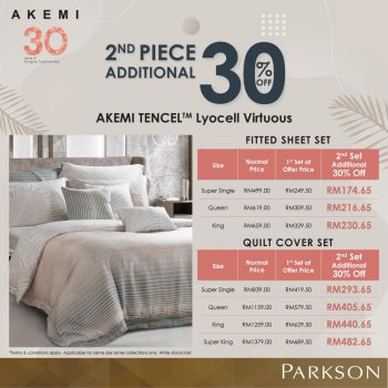 Parkson-AKEMI-Promotion-350x350 - Beddings Furniture Home & Garden & Tools Home Decor Johor Kedah Kelantan Kuala Lumpur Melaka Negeri Sembilan Pahang Penang Perak Perlis Promotions & Freebies Putrajaya Selangor Terengganu 