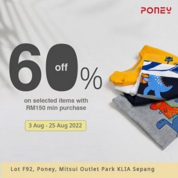 Poney-August-Sale-at-Mitsui-Outlet-Par-350x350 - Baby & Kids & Parenting Children Fashion Malaysia Sales Selangor 