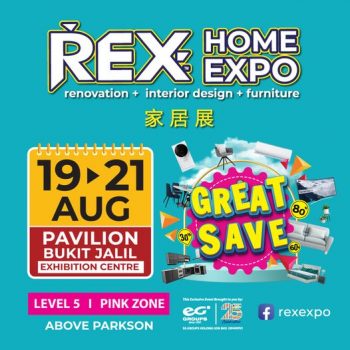 REX-Home-Expo-at-Pavilion-Bukit-Jalil-350x350 - Electronics & Computers Events & Fairs Furniture Home & Garden & Tools Home Appliances Home Decor IT Gadgets Accessories Kitchen Appliances Kuala Lumpur Selangor 