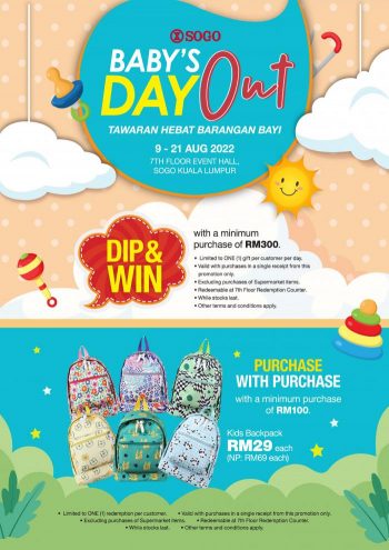 SOGO-Baby-Day-Out-Sale-350x495 - Kuala Lumpur Malaysia Sales Others Selangor 