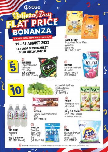 SOGO-National-Day-Flat-Price-Sale-350x495 - Kuala Lumpur Malaysia Sales Selangor Supermarket & Hypermarket 