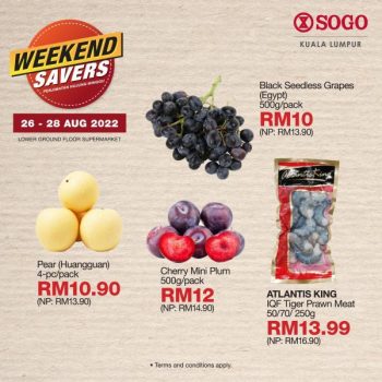 SOGO-Supermarket-Weekend-Savers-Promotion-1-1-350x350 - Kuala Lumpur Promotions & Freebies Selangor Supermarket & Hypermarket 