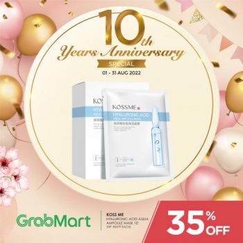 SaSa-GrabMart-10th-Year-Anniversary-Promotion-4-350x350 - Beauty & Health Cosmetics Fragrances Hair Care Johor Kedah Kelantan Kuala Lumpur Melaka Negeri Sembilan Online Store Pahang Penang Perak Perlis Personal Care Promotions & Freebies Putrajaya Sabah Sarawak Selangor Skincare Terengganu 