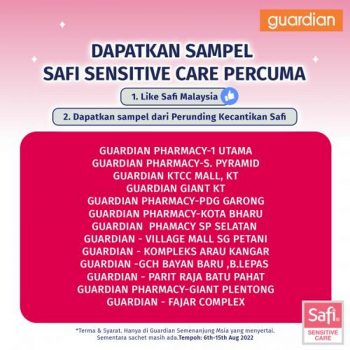 Safi-Free-Sensitive-Care-Sample-350x350 - Beauty & Health Johor Kedah Kelantan Kuala Lumpur Melaka Negeri Sembilan Pahang Penang Perak Perlis Personal Care Promotions & Freebies Putrajaya Sabah Sarawak Selangor Skincare Terengganu 