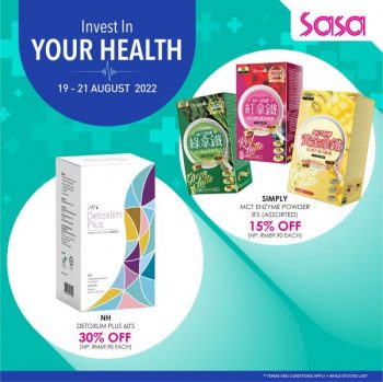 Sasa-Invest-In-Your-Health-Promotion-1-350x349 - Beauty & Health Cosmetics Fragrances Johor Kedah Kelantan Kuala Lumpur Melaka Negeri Sembilan Pahang Penang Perak Perlis Personal Care Promotions & Freebies Putrajaya Sabah Sarawak Selangor Skincare Terengganu 