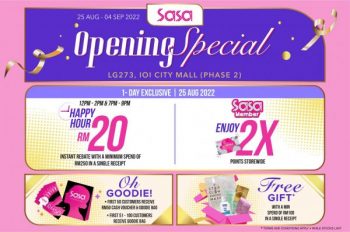 Sasa-Opening-Promotion-at-IOI-City-Mall-Phase-2-350x232 - Beauty & Health Cosmetics Fragrances Health Supplements Personal Care 