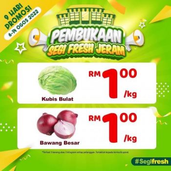 Segi-Fresh-Opening-Promotion-at-Jeram-1-350x350 - Promotions & Freebies Selangor Supermarket & Hypermarket 