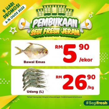 Segi-Fresh-Opening-Promotion-at-Jeram-5-350x350 - Promotions & Freebies Sales Start Tomorrow Selangor Supermarket & Hypermarket This Week Sales In Malaysia Upcoming Sales In Malaysia 