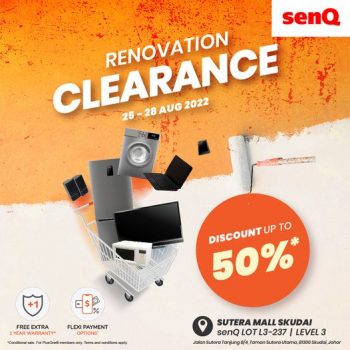 SenQ-Renovation-Clearance-Sale-350x350 - Computer Accessories Electronics & Computers Home Appliances IT Gadgets Accessories Johor Kitchen Appliances Warehouse Sale & Clearance in Malaysia 