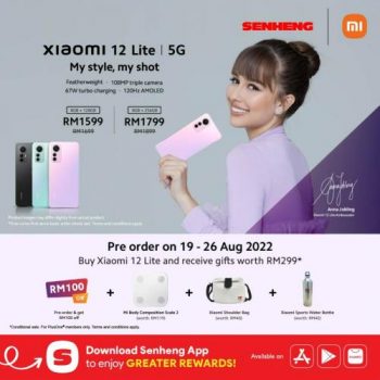 Senheng-Xiaomi-12-Lite-Pre-Order-Promotion-350x350 - Computer Accessories Electronics & Computers IT Gadgets Accessories Johor Kedah Kelantan Kuala Lumpur Melaka Mobile Phone Negeri Sembilan Pahang Penang Perak Perlis Promotions & Freebies Putrajaya Sabah Sarawak Selangor Terengganu 