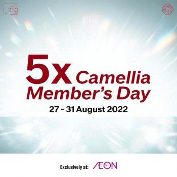 Shiseido-Camellia-5X-Members-Day-Promotion-at-AEON-350x350 - Beauty & Health Johor Kedah Kelantan Kuala Lumpur Melaka Negeri Sembilan Pahang Penang Perak Perlis Personal Care Promotions & Freebies Putrajaya Sabah Sarawak Selangor Skincare Terengganu 