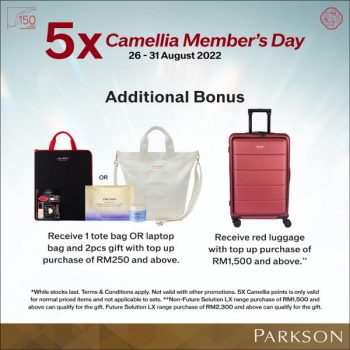 Shiseido-Camellia-5X-Members-Day-Sale-at-Parkson-3-350x350 - Beauty & Health Johor Kedah Kelantan Kuala Lumpur Malaysia Sales Melaka Negeri Sembilan Pahang Penang Perak Perlis Personal Care Putrajaya Sabah Sarawak Selangor Skincare Terengganu 