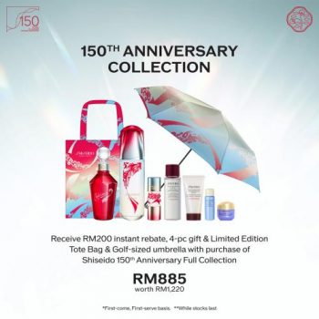 Shiseidos-150th-Anniversary-Promotion-at-Isetan-The-Gardens-1-350x350 - Beauty & Health Fragrances Personal Care Promotions & Freebies Selangor Skincare 