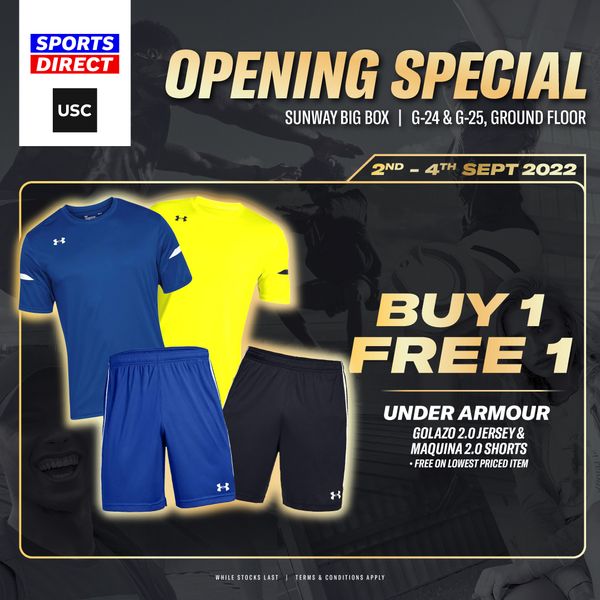 24 Sep 2022 Sports Direct Opening Special at Sunway Big Box