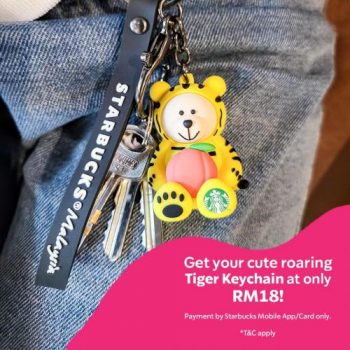 Starbucks-Tiger-Keychain-Promo-350x350 - Beverages Food , Restaurant & Pub Johor Kedah Kelantan Kuala Lumpur Melaka Negeri Sembilan Pahang Penang Perak Perlis Promotions & Freebies Putrajaya Sabah Sarawak Selangor Terengganu 