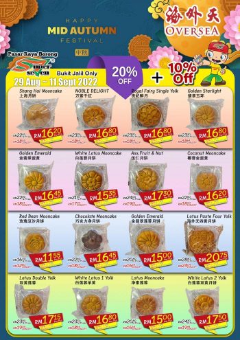 Super-Seven-Mid-Autumn-Mooncake-Promotion-at-Bukit-Jalil-1-350x495 - Kuala Lumpur Promotions & Freebies Selangor Supermarket & Hypermarket 