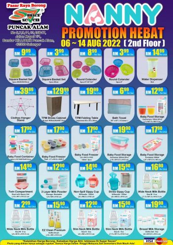 Super-Seven-Nanny-Promotion-at-Puncak-Alam-350x495 - Baby & Kids & Parenting Babycare Promotions & Freebies Selangor Supermarket & Hypermarket 