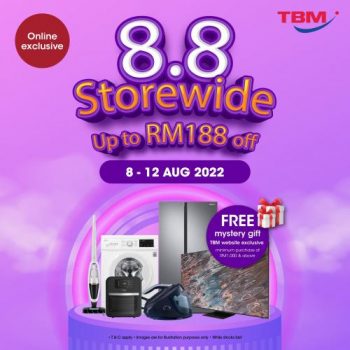 TBM-Online-8.8-Sale-350x350 - Electronics & Computers Home Appliances Johor Kedah Kelantan Kitchen Appliances Kuala Lumpur Malaysia Sales Melaka Negeri Sembilan Pahang Penang Perak Perlis Putrajaya Sabah Sarawak Selangor Terengganu 