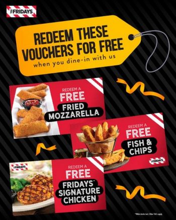 TGI-Fridays-Free-Food-Vouchers-Promotion-350x438 - Beverages Food , Restaurant & Pub Johor Kedah Kelantan Kuala Lumpur Melaka Negeri Sembilan Pahang Penang Perak Perlis Promotions & Freebies Putrajaya Sabah Sarawak Selangor Terengganu 