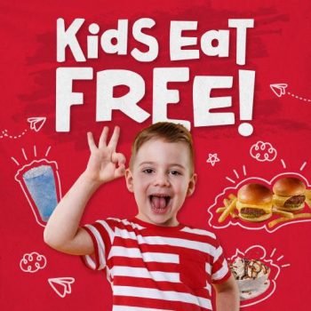 TGI-Fridays-Kids-Eat-Free-Promotion-350x350 - Beverages Food , Restaurant & Pub Johor Kedah Kelantan Kuala Lumpur Melaka Negeri Sembilan Pahang Penang Perak Perlis Promotions & Freebies Putrajaya Sabah Sarawak Selangor Terengganu 