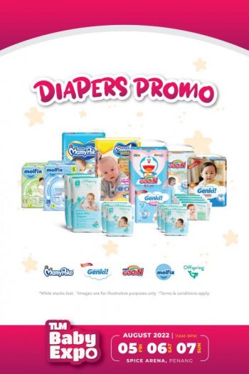 TLM-Baby-Expo-Diapers-Promotion-350x525 - Baby & Kids & Parenting Diapers Penang Promotions & Freebies 