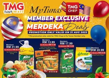 TMG-Mart-MyTunas-TMGChup-Member-Merdeka-Promotion-350x251 - Johor Kedah Kelantan Kuala Lumpur Melaka Negeri Sembilan Pahang Penang Perak Perlis Promotions & Freebies Putrajaya Sabah Sarawak Selangor Supermarket & Hypermarket Terengganu 