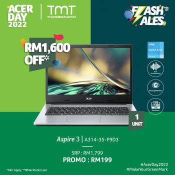 TMT-Acer-Day-Sale-7-350x350 - Computer Accessories Electronics & Computers IT Gadgets Accessories Johor Kedah Kelantan Kuala Lumpur Laptop Malaysia Sales Melaka Negeri Sembilan Online Store Pahang Penang Perak Perlis Putrajaya Sabah Sarawak Selangor Terengganu 