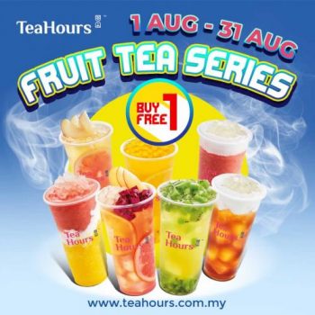TeaHours-Fruit-Tea-Series-Buy-1-Free-1-Promotion-350x350 - Beverages Food , Restaurant & Pub Johor Kedah Kelantan Kuala Lumpur Melaka Negeri Sembilan Pahang Penang Perak Perlis Promotions & Freebies Putrajaya Sabah Sarawak Selangor Terengganu 