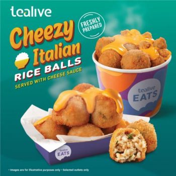 Tealive-Cheezy-Italian-Rice-Balls-350x350 - Beverages Food , Restaurant & Pub Johor Kedah Kelantan Kuala Lumpur Melaka Negeri Sembilan Pahang Penang Perak Perlis Promotions & Freebies Putrajaya Sabah Sarawak Selangor Terengganu 