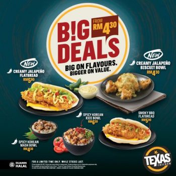 Texas-Chicken-Big-Deals-350x350 - Beverages Food , Restaurant & Pub Johor Kedah Kelantan Kuala Lumpur Melaka Negeri Sembilan Pahang Penang Perak Perlis Promotions & Freebies Putrajaya Sabah Sarawak Selangor Terengganu 