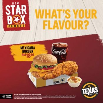 Texas-Chicken-Star-Box-Combos-350x349 - Beverages Food , Restaurant & Pub Johor Kedah Kelantan Kuala Lumpur Melaka Negeri Sembilan Pahang Penang Perak Perlis Promotions & Freebies Putrajaya Sabah Sarawak Selangor Terengganu 