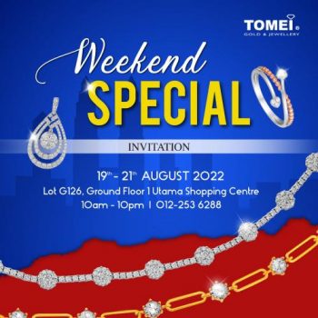 Tomei-Weekend-Special-Promotion-at-1-Utama-Shopping-Centre-350x350 - Gifts , Souvenir & Jewellery Jewels Promotions & Freebies Selangor 