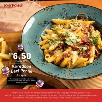 Tony-Romas-Merdeka-Promotion-at-Setia-City-Mall-350x350 - Beverages Food , Restaurant & Pub Promotions & Freebies Selangor 