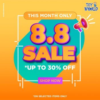 Toy-World-8.8-Super-Brands-Festival-350x350 - Baby & Kids & Parenting Johor Kedah Kelantan Kuala Lumpur Melaka Negeri Sembilan Online Store Pahang Penang Perak Perlis Promotions & Freebies Putrajaya Sabah Sarawak Selangor Terengganu Toys 