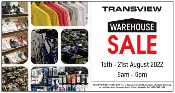 Transview-Warehouse-Sale-350x185 - Golf Selangor Sports,Leisure & Travel Warehouse Sale & Clearance in Malaysia 