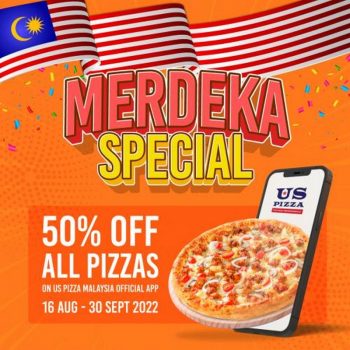 US-Pizza-Merdeka-Promotion-350x350 - Beverages Food , Restaurant & Pub Johor Kedah Kelantan Kuala Lumpur Melaka Negeri Sembilan Pahang Penang Perak Perlis Pizza Promotions & Freebies Putrajaya Sabah Sarawak Selangor Terengganu 